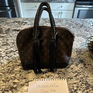 Custom Louis Vuitton boho bag